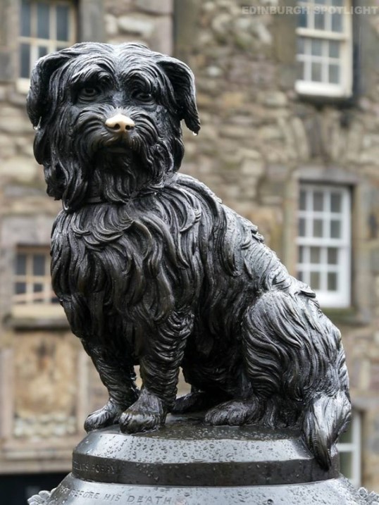 Pomník pro psa Bobby